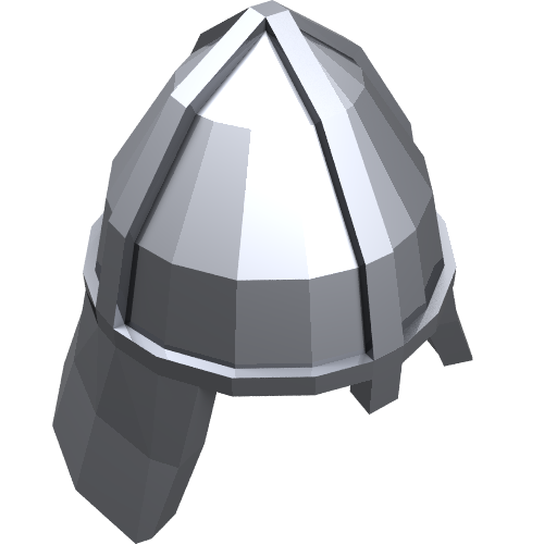Helmet Castle with Neck Protector (3844)