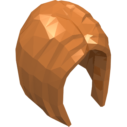 Hair Parted in Middle, Short Back, Long Front (29633)