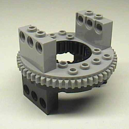 Technic Turntable Large Type 1, 56 Tooth with Light Bluish Gray Top [Complete Assembly]