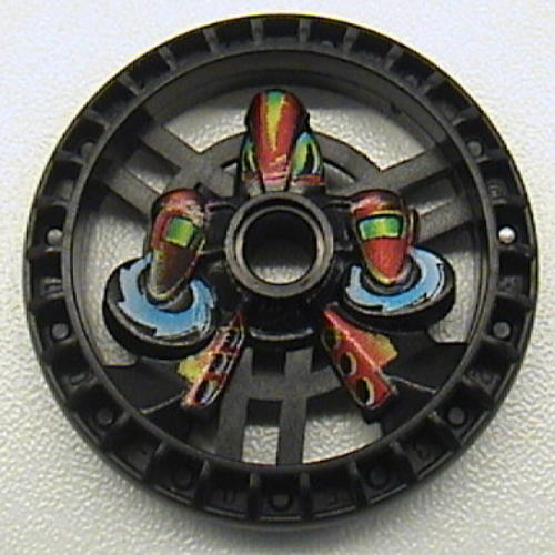 Technic Disc 5 x 5 Notched, Twin Saw Print