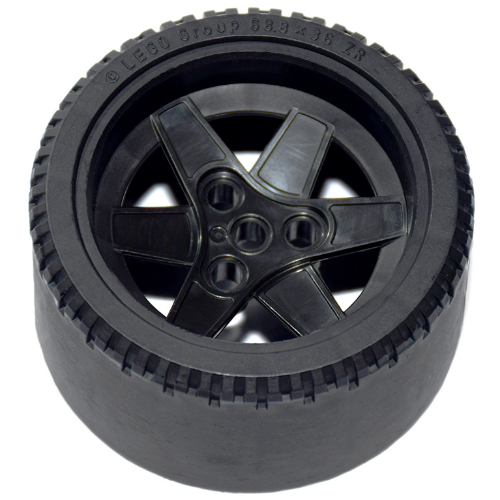 Wheel 68.8 x 36 ZR Solid Smooth