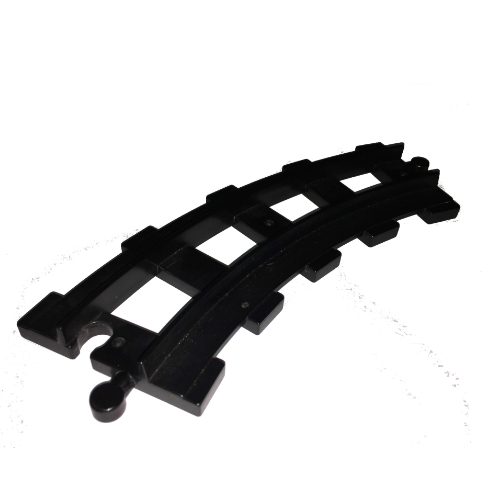 Duplo Train Track 4 x 11 Curved 45 Degrees