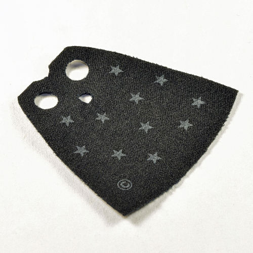 Neckwear Cape, Standard with Star Print [Traditional Starched Fabric]