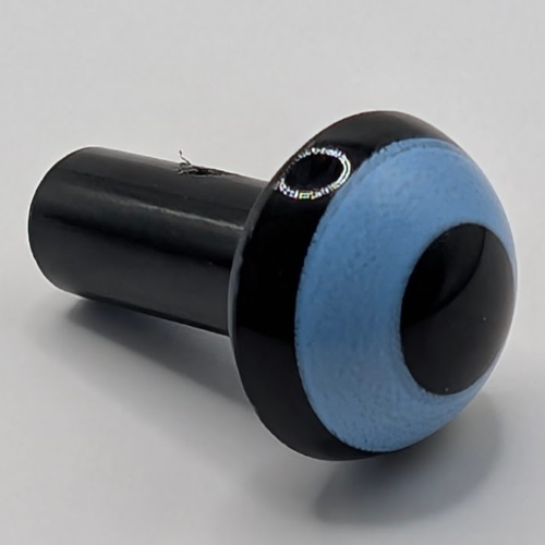 Bar 1L with Rounded End with Medium Blue Eye print