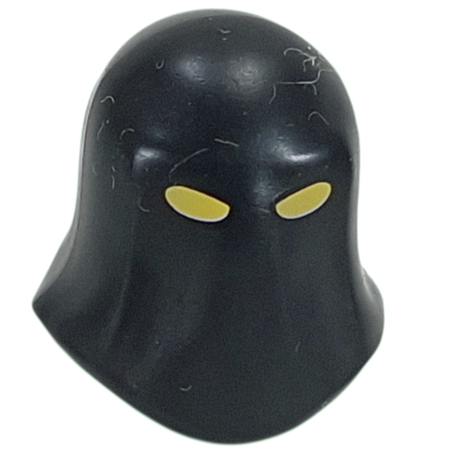 Hood, Full with Bright Light Orange Eyes print