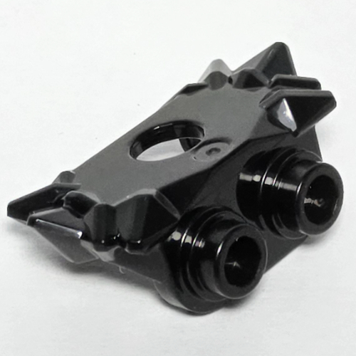 Image of part Minifig Neckwear Shoulder Guards with Crystals and 2 Studs on Back