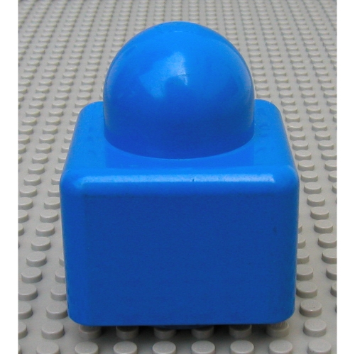 LEGO part Primo Brick 1 x 1 with 3 Red Spots Print