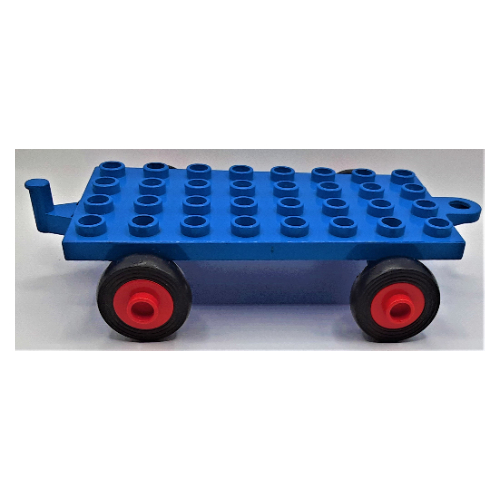 Duplo Car Base 4 x 8 x 1/3 with Old Style Closed Hitch End