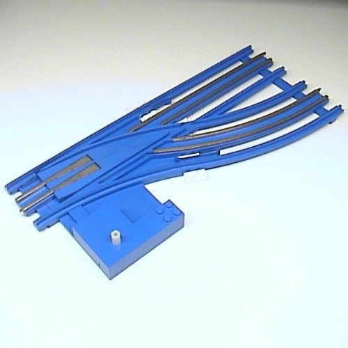 Vehicle Track, Train, 12V Switch Point Right, Type 1 Automatic [Complete Assembly]