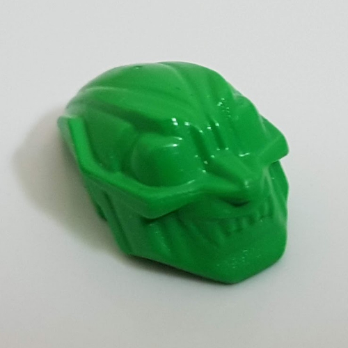Mask Green Goblin with Gold Eyes and Teeth Print