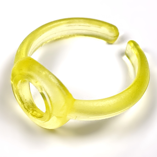 Clikits Ring, Narrow Band with Hole in Top