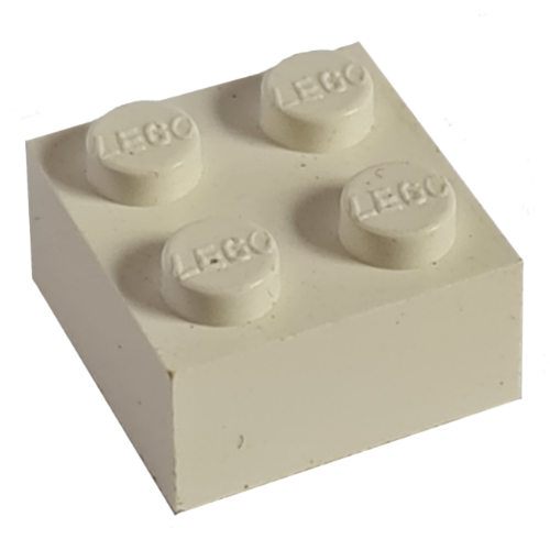 Modulex Brick 2 x 2 with LEGO on Studs