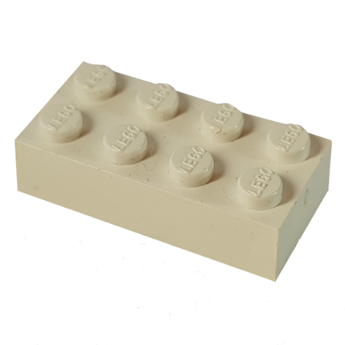 Modulex Brick 2 x 4 with LEGO on Studs