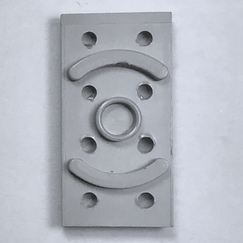 Modulex Turntable 2 x 4 with M on Studs