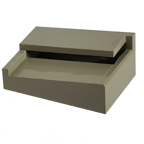 Modulex Name Holder End 2 x 3 - Left