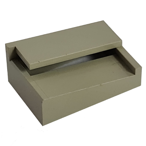 Modulex Name Holder End 2 x 3 - Right