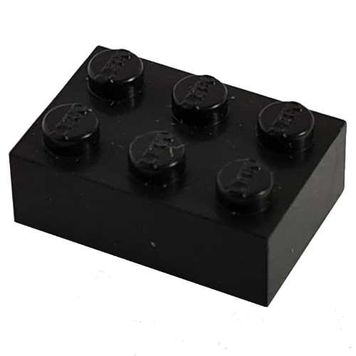 Modulex Brick 2 x 3 with LEGO on Studs