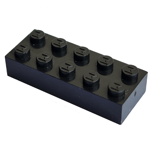 Modulex Brick 2 x 5 with M on Studs