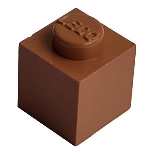 Modulex Brick 1 x 1 with LEGO on Stud