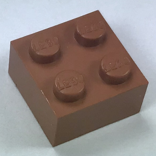 Modulex Brick 2 x 2 with LEGO on Studs