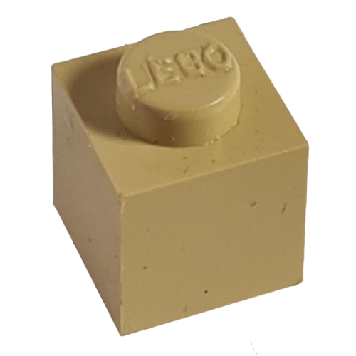 Modulex Brick 1 x 1 with LEGO on Stud