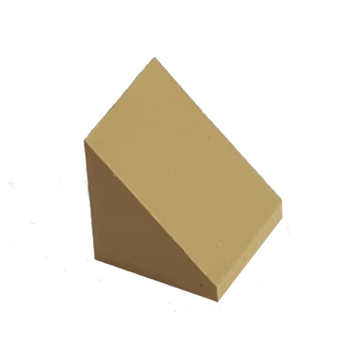 Modulex Slope 1 x 1 (45 degree, 1:1 slope)