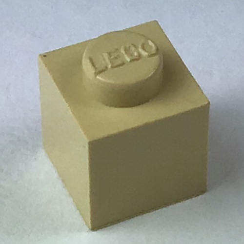 Modulex Brick 1 x 1 with LEGO on Stud