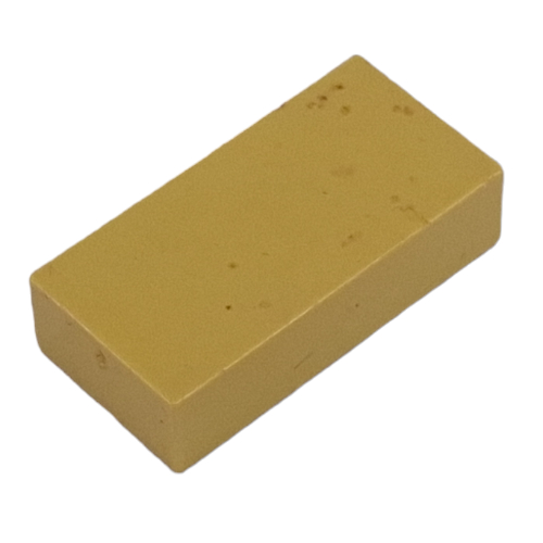 Modulex Tile 2 x 4 with Thin Dark Gray 'V' print, without Internal Supports