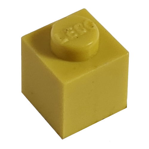 Modulex Brick 1 x 1 with LEGO on Stud