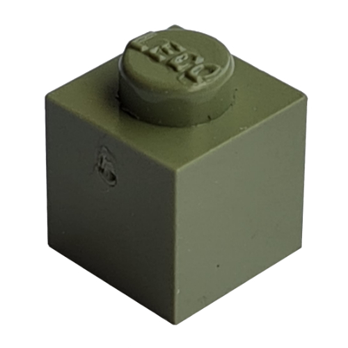 Modulex Brick 1 x 1 with LEGO on Stud