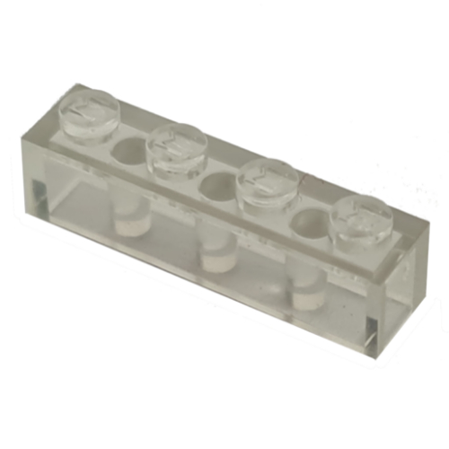 Modulex Brick 1 x 4 with M on Stud