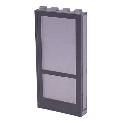 Modulex Door Panel 1 x 4 x 8 with Gray print