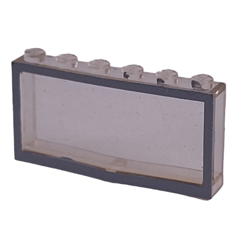 Modulex Window 1 x 6 x 3 with Gray Border Print