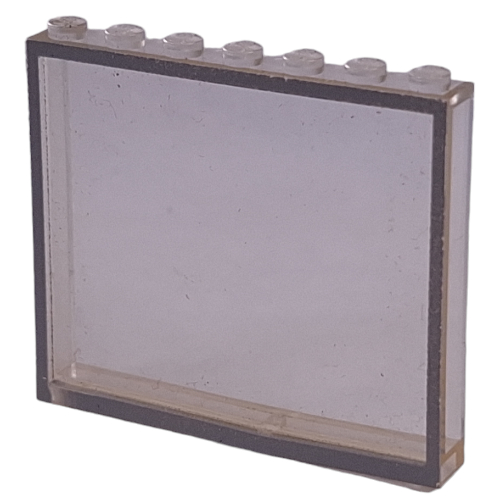 Modulex Window 1 x 6 x 5 with Gray Border Print