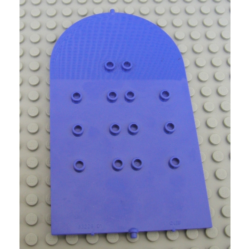 LEGO part Belville Wall, Door 1 x 10 x 12 Arched Swivel [Plain]