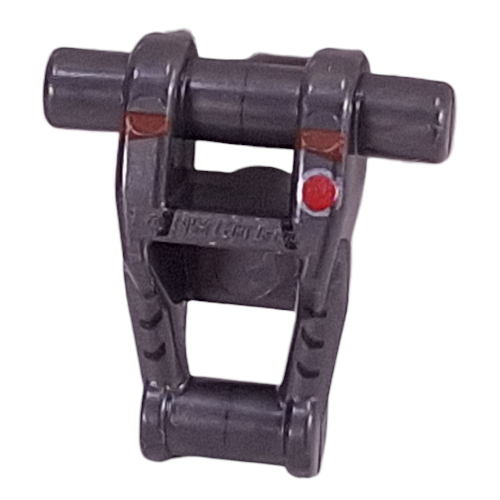 Torso Mechanical, Battle Droid with Red Dot, Dark Red Stripes, Black Markings print