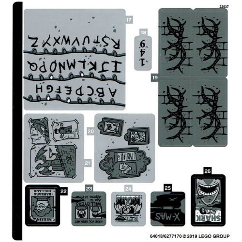 Image of part Sticker Sheet 2 for Set 75810-1