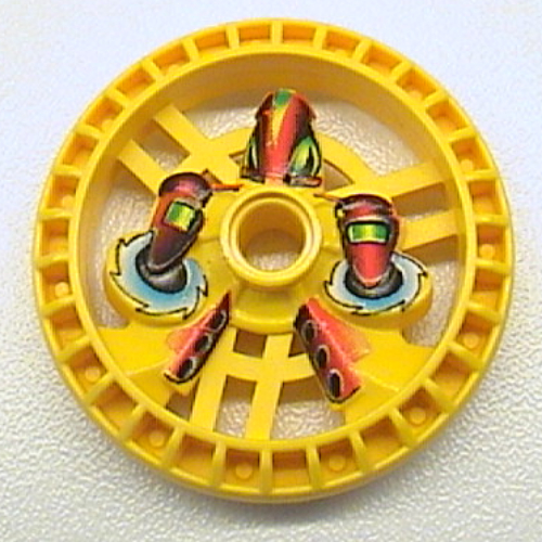 Technic Disc 5 x 5 Notched, Twin Saw Print