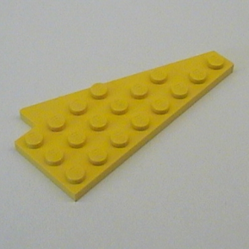 Wedge, Plate 8 x 4 Wing Left without Underside Stud Notch