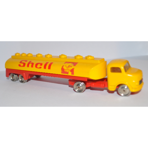 HO Scale Mercedes Tanker with 'Shell' Print