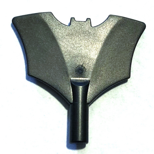 Image of part Weapon Batman Batarang with Bar Handle on Bottom