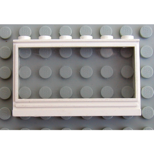 LEGO part Window 1 x 6 x 3 Panorama