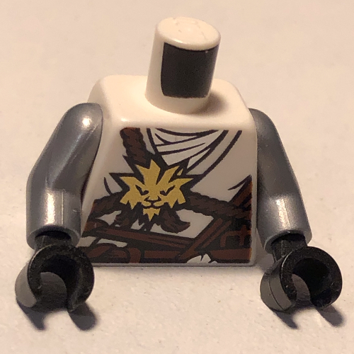 LEGO PART 15621 Weapon Axe Blade, Complex (Ninjago) [Techno-Blade]