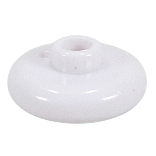 Pen Bead, Round Short, Curved Edge