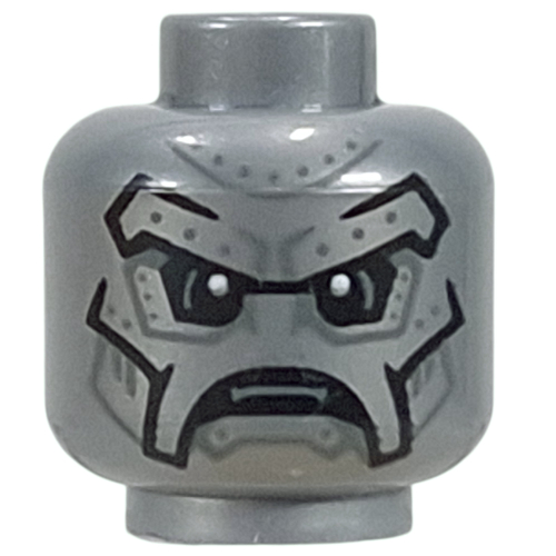 Minifig Head with print