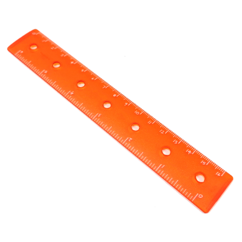 Clikits Ruler, 6 inch / 16 cm, 7 Holes