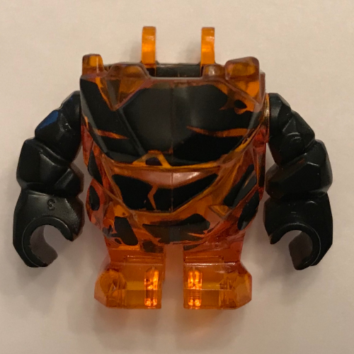 Body Rock Monster - Torso/Legs with Black Arms Assembly