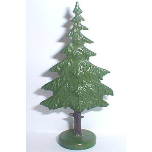 Plant, Tree Flat Pine painted with hollow base