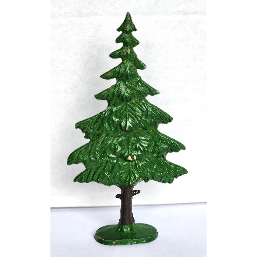 Plant, Tree Flat Pine Painted with Solid Base