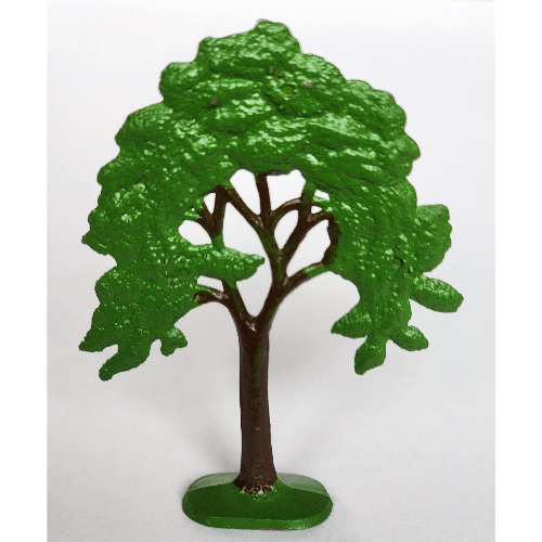 Plant, Tree Flat Elm painted with solid base